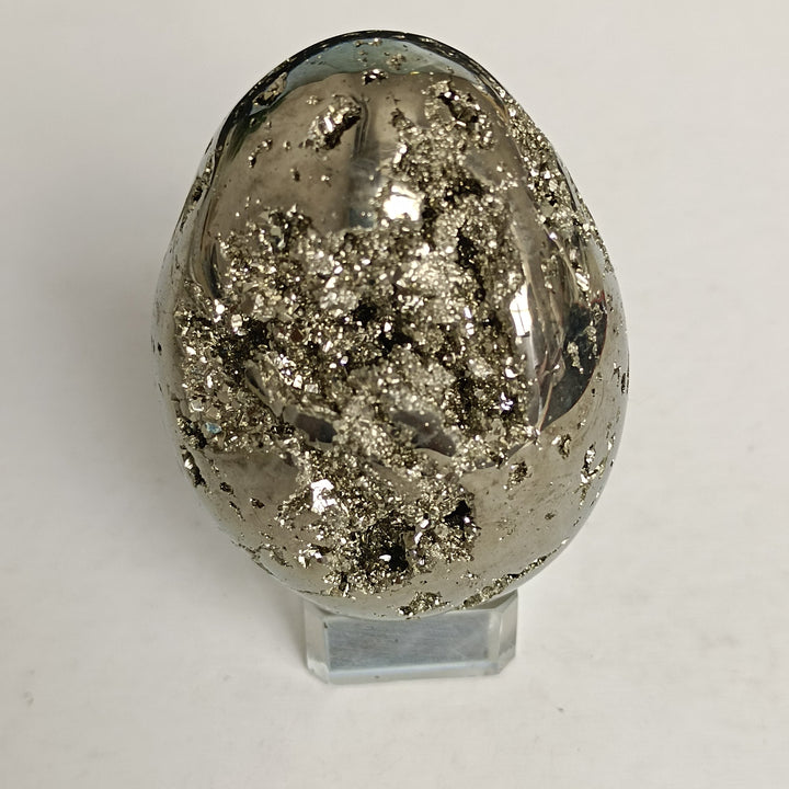 Pyrite Crystal Egg