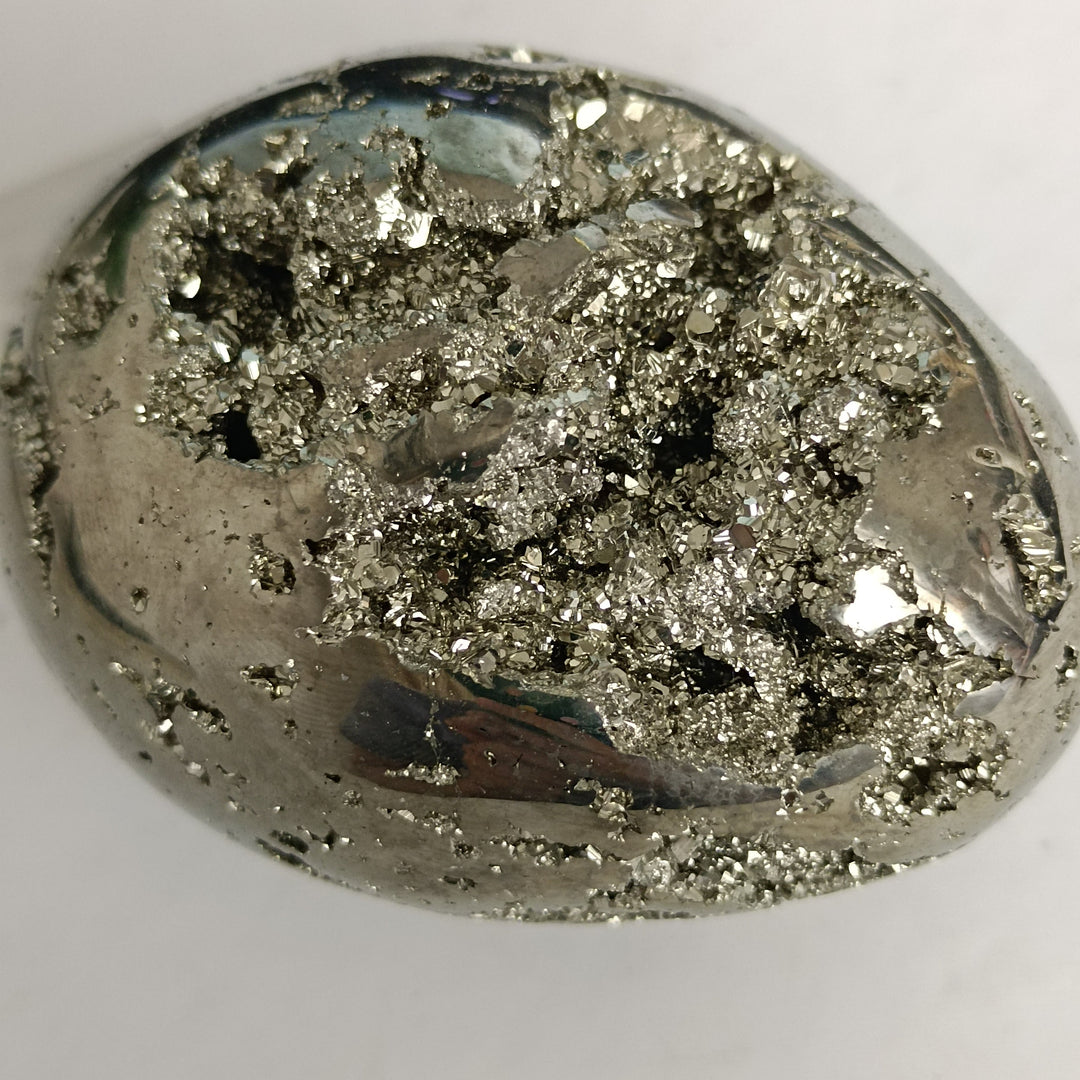 Pyrite Crystal Egg