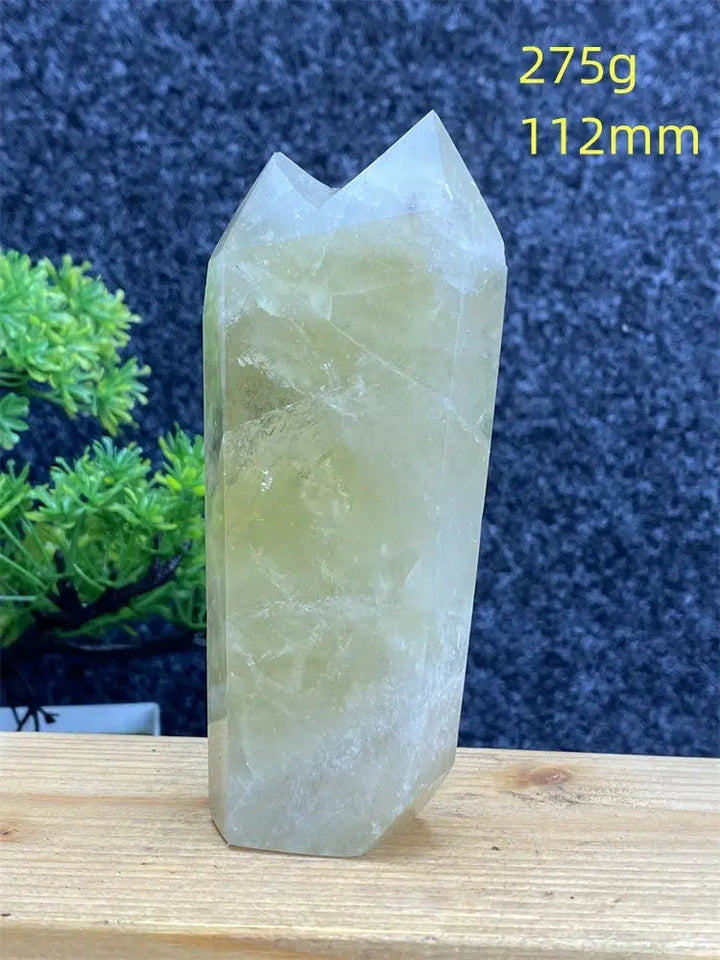 Quartz Crystal Twin Point