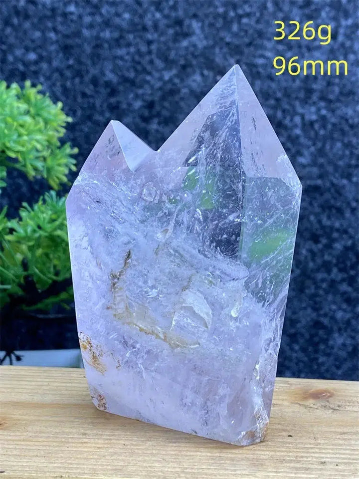 Quartz Crystal Twin Point