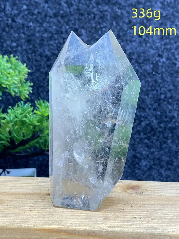 Quartz Crystal Twin Point