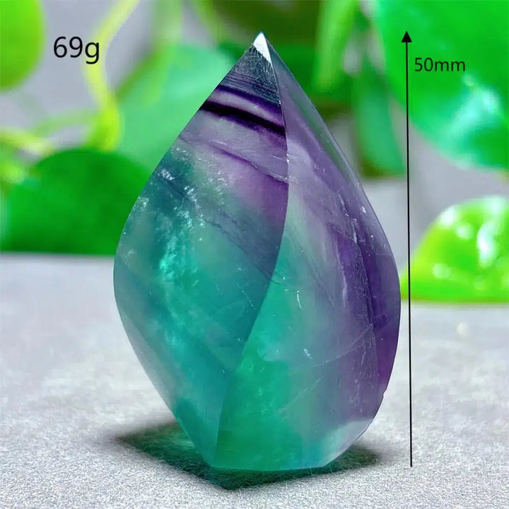 Rainbow Fluorite Flame