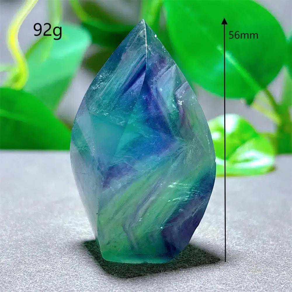 Rainbow Fluorite Flame