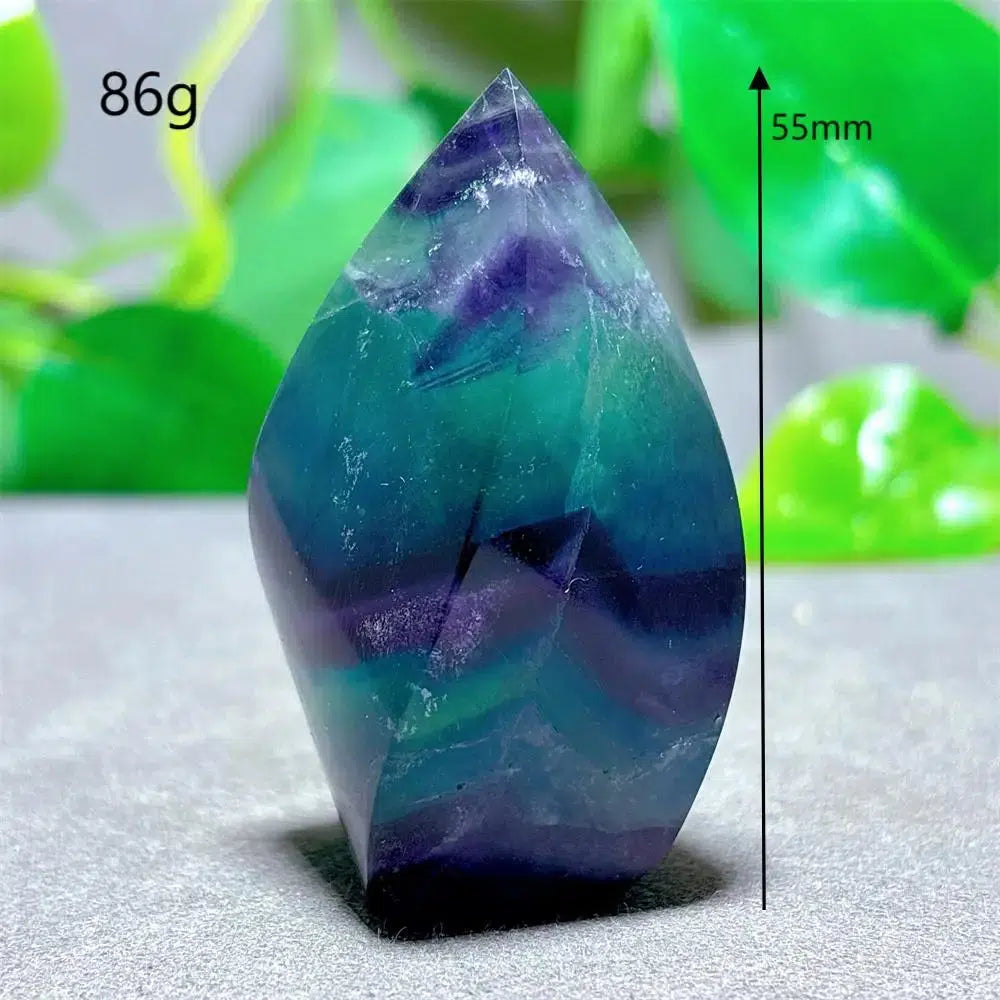 Rainbow Fluorite Flame