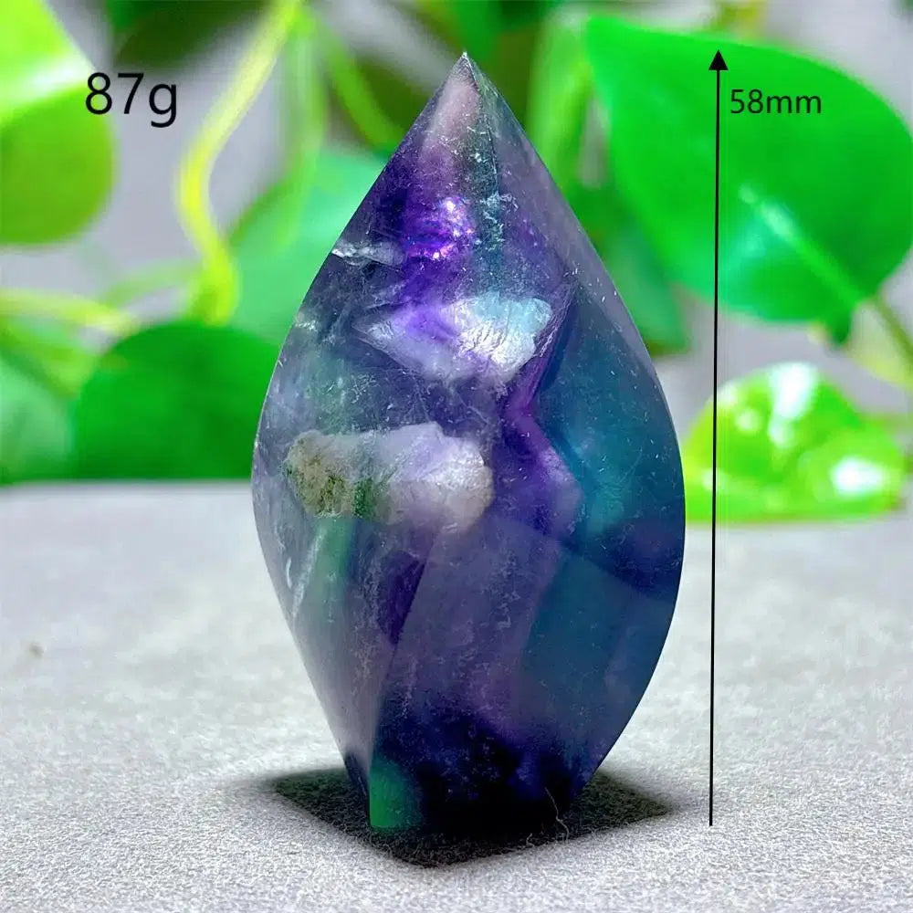 Rainbow Fluorite Flame