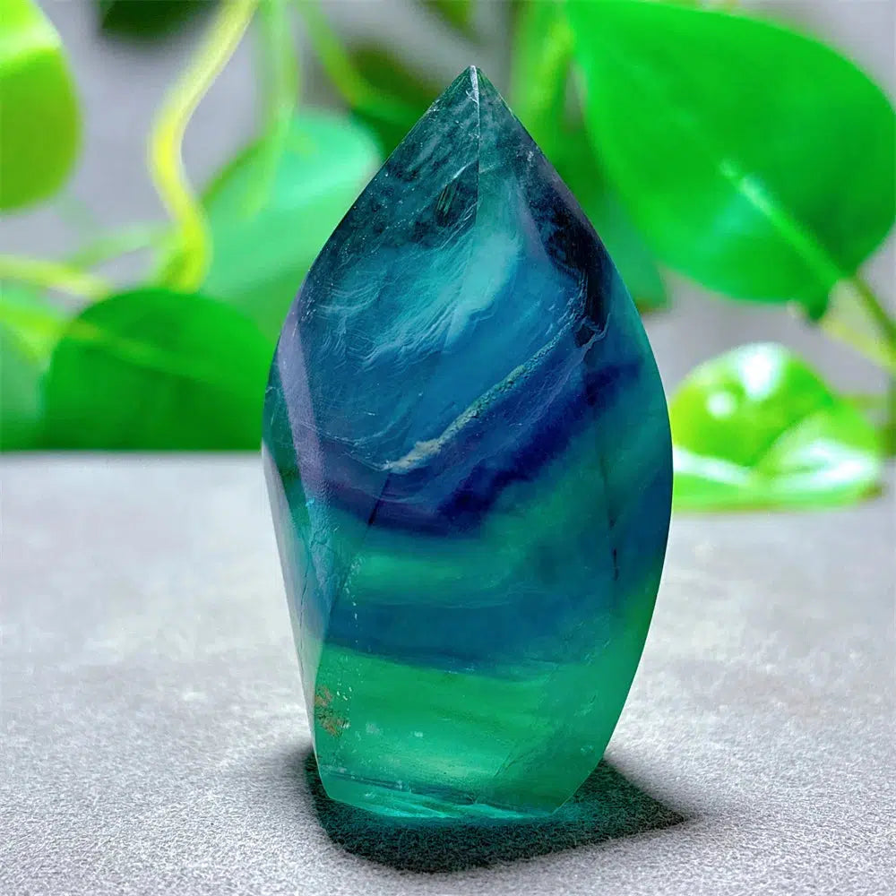 Rainbow Fluorite Flame