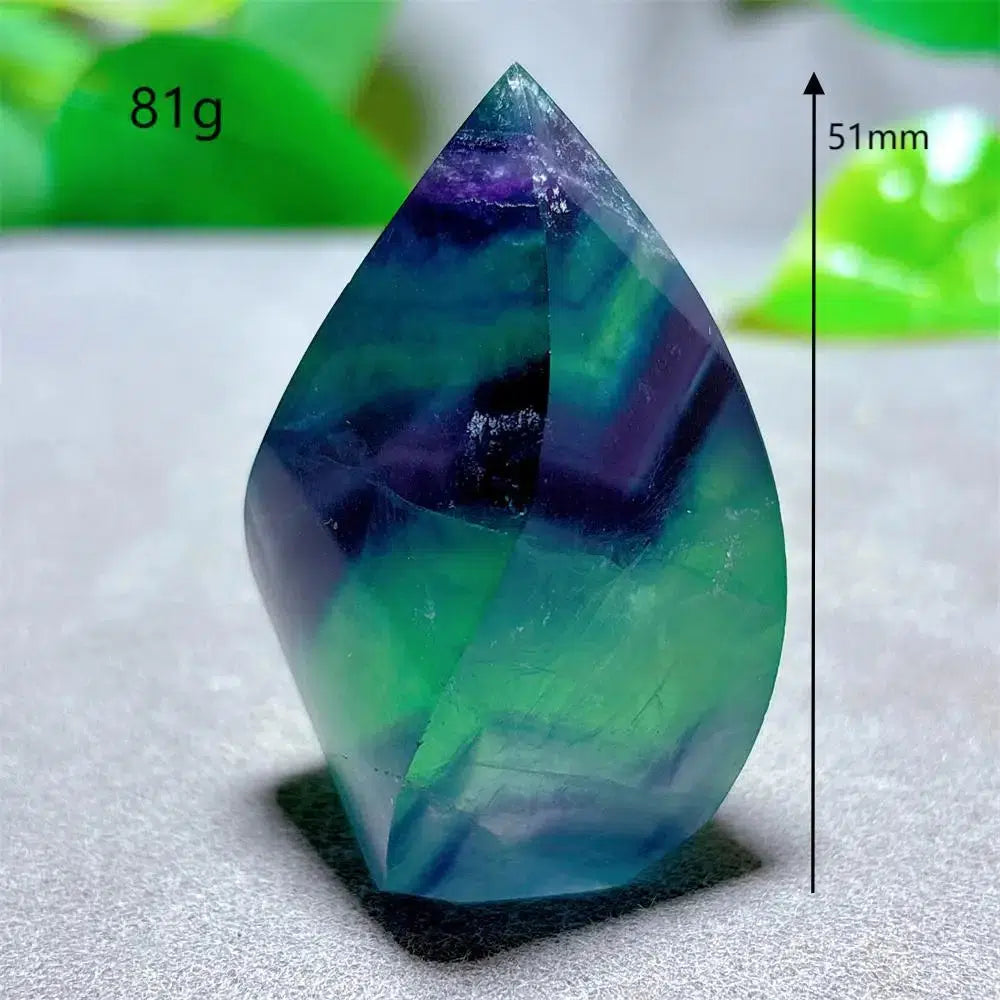 Rainbow Fluorite Flame