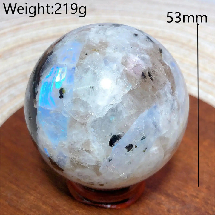 Rainbow Moonstone Sphere