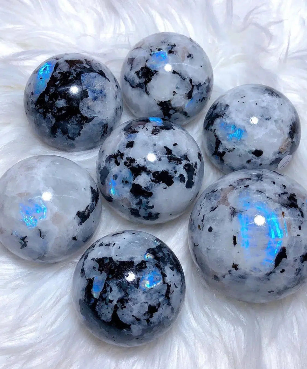 Rainbow Moonstone Sphere