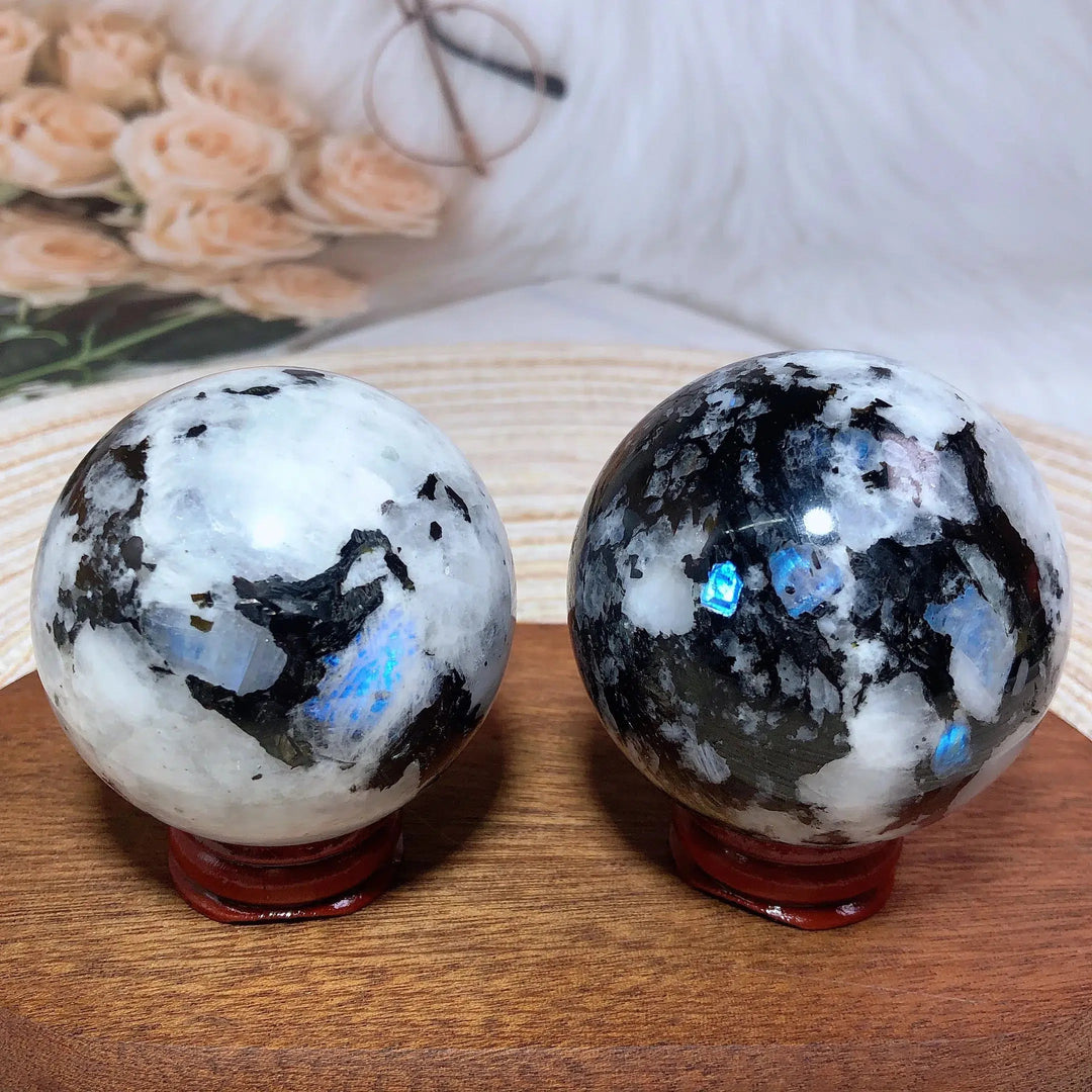 Rainbow Moonstone Sphere