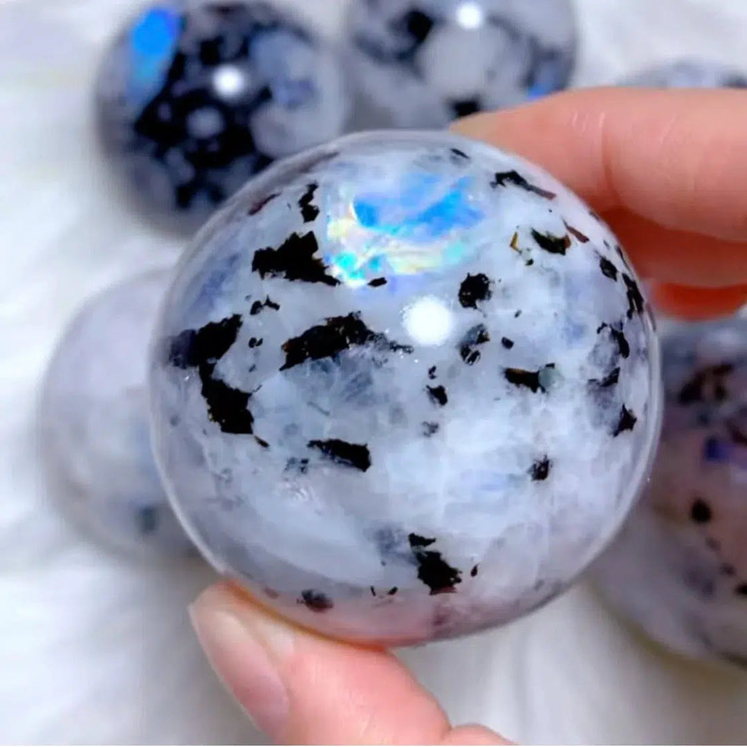 Rainbow Moonstone Sphere