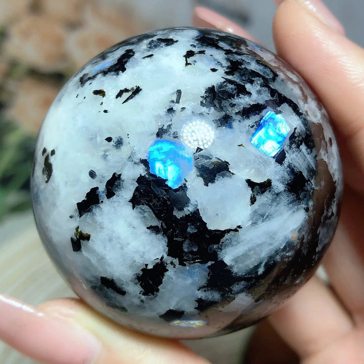 Rainbow Moonstone Sphere