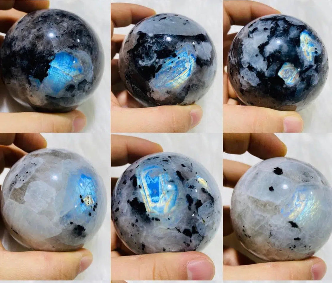 Rainbow Moonstone Sphere