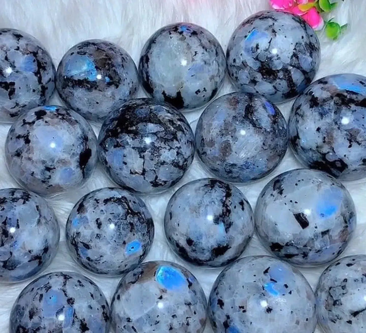 Rainbow Moonstone Sphere