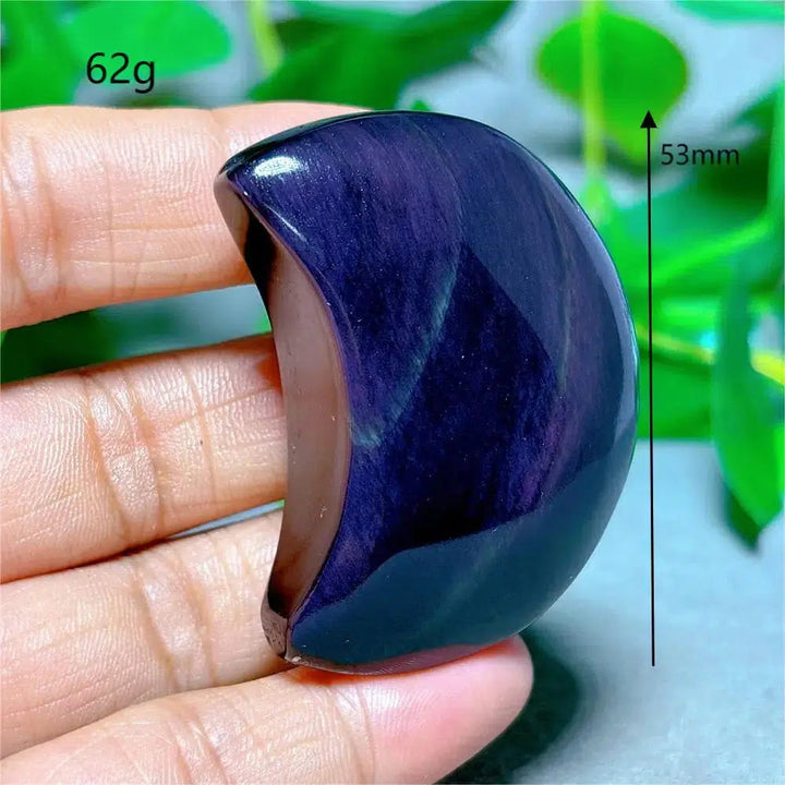 Rainbow Obsidian Moon