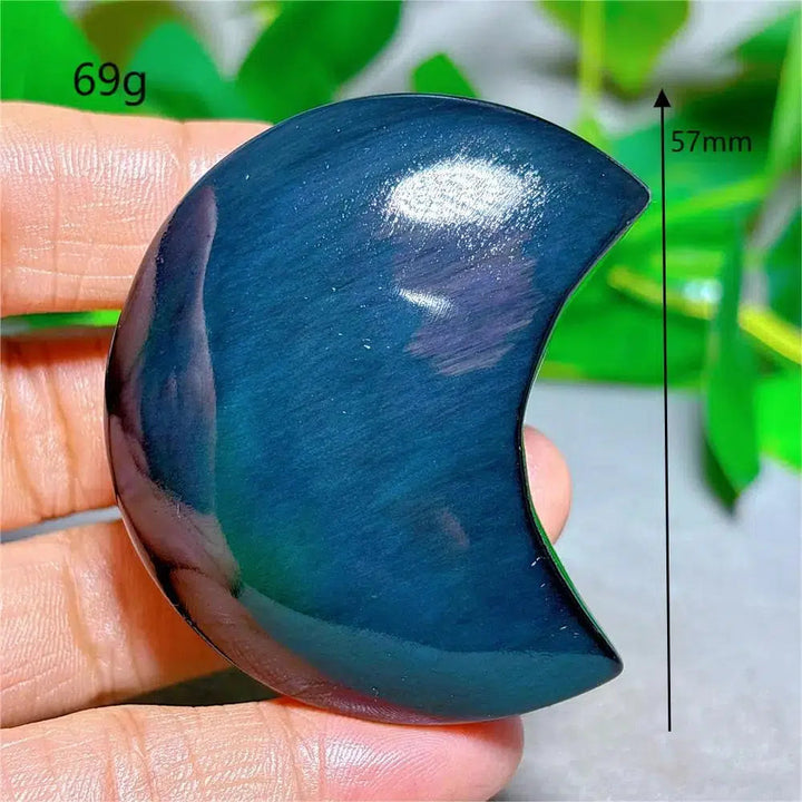 Rainbow Obsidian Moon