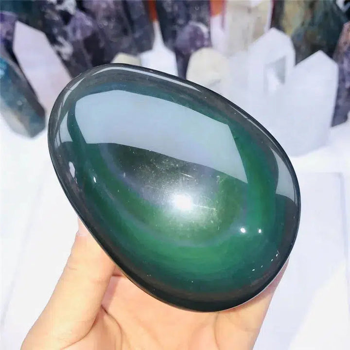 Rainbow Obsidian Palmstones