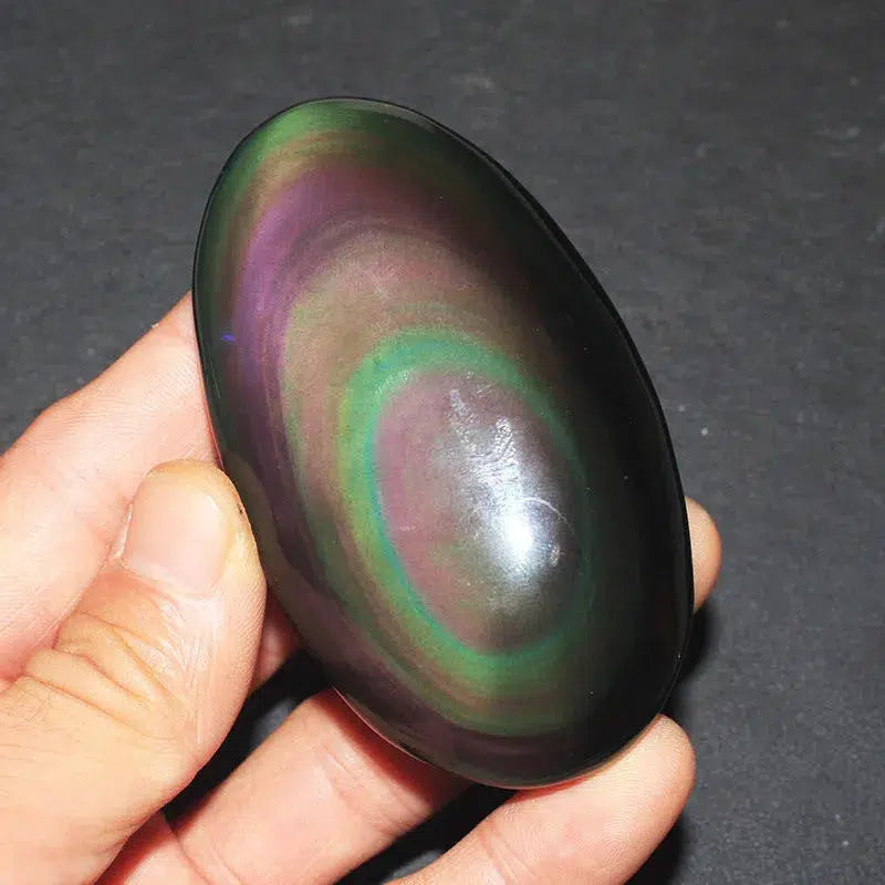 Rainbow Obsidian Palmstones