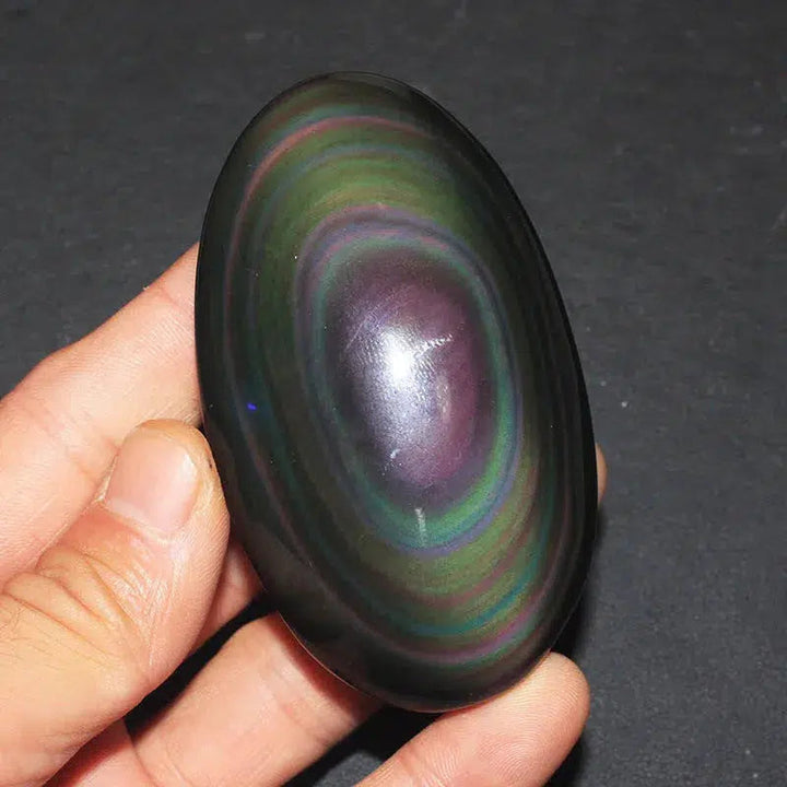 Rainbow Obsidian Palmstones