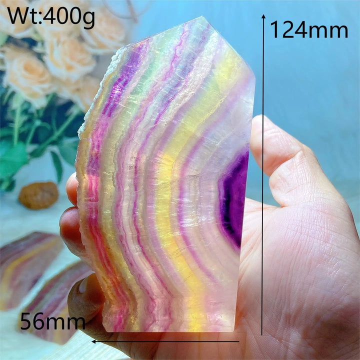 Rainbow Pastel Fluorite Tower