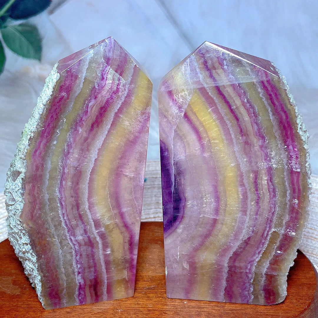 Rainbow Pastel Fluorite Tower