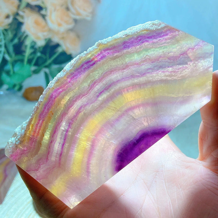 Rainbow Pastel Fluorite Tower