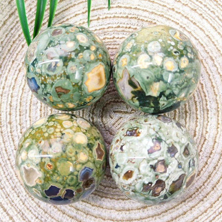 Rainforest Jasper Sphere