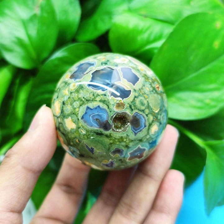 Rainforest Jasper Sphere