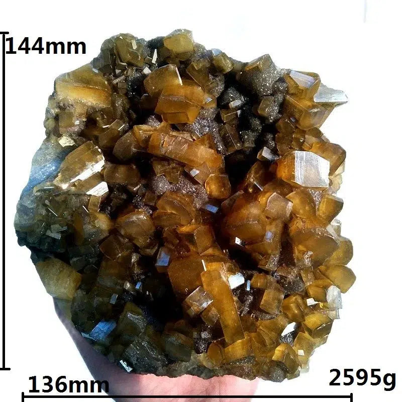 Rare Barite Crystal Cluster