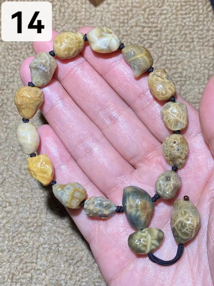 Rare Gobi Agate Natural Rough Stone Bracelet