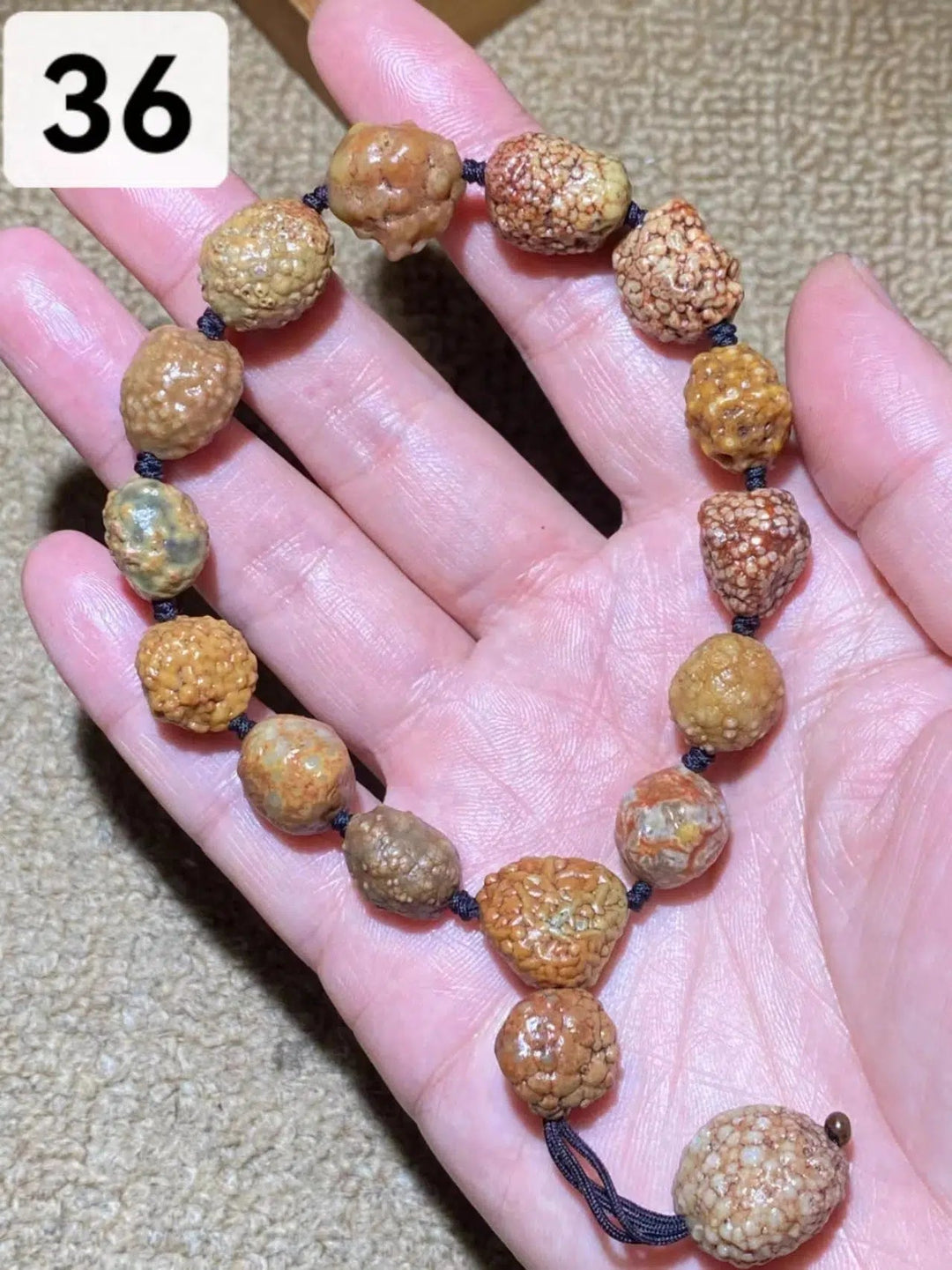 Rare Gobi Agate Natural Rough Stone Bracelet