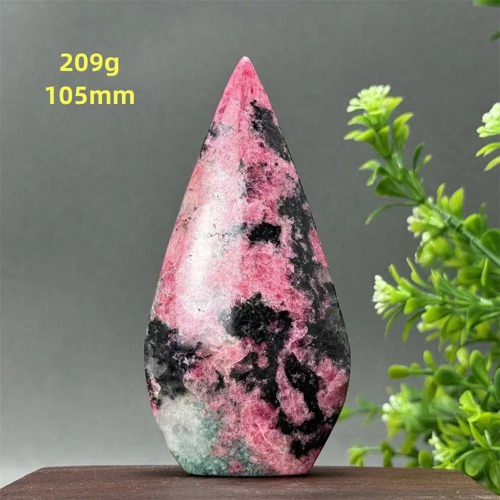 Rare Rhodochrosite Freeform Torch