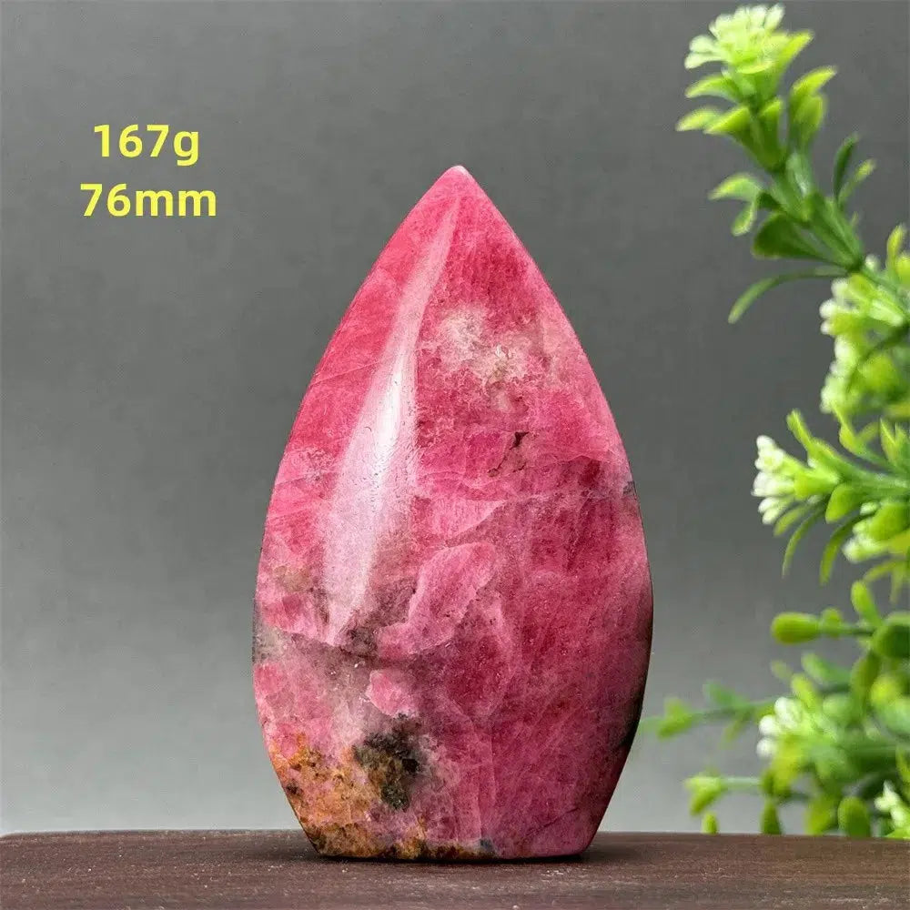 Rare Rhodochrosite Freeform Torch