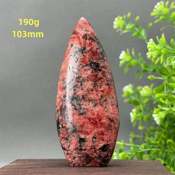 Rare Rhodochrosite Freeform Torch