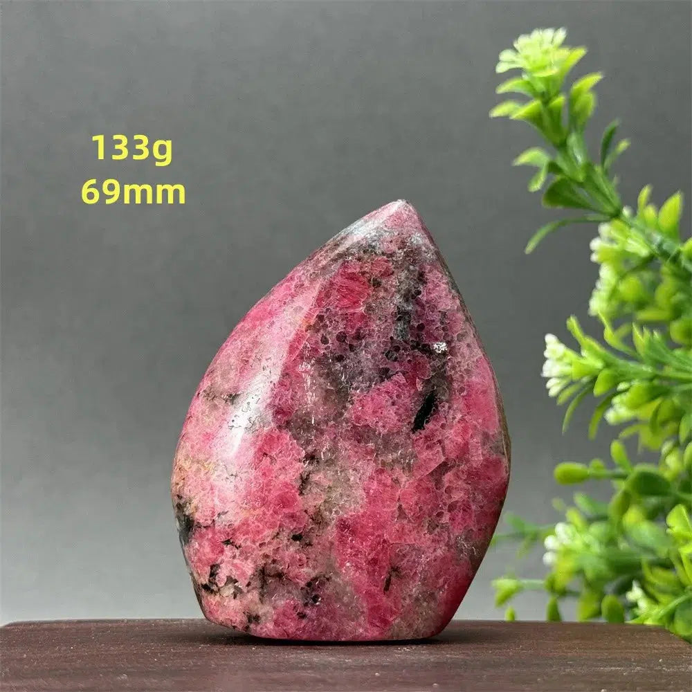 Rare Rhodochrosite Freeform Torch