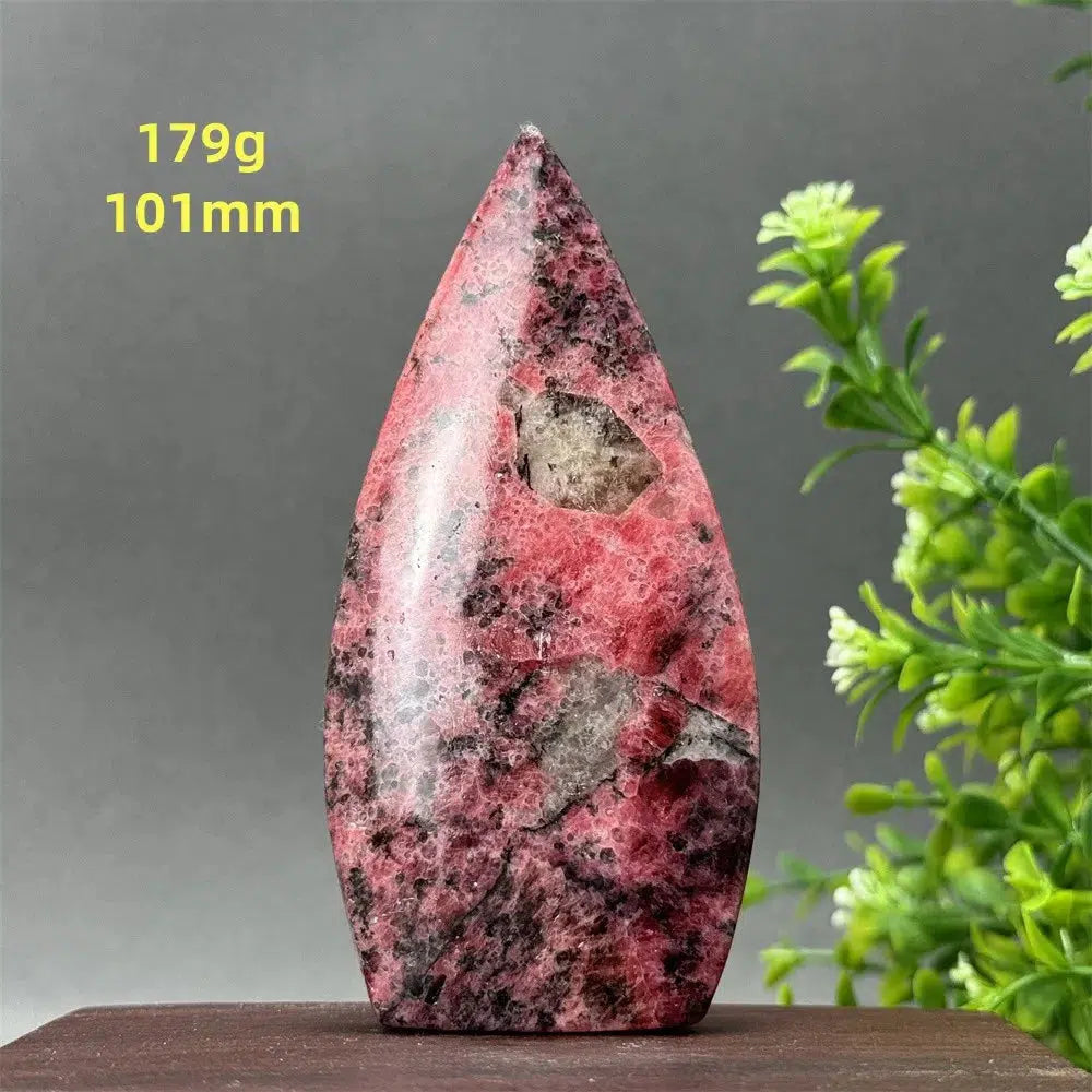 Rare Rhodochrosite Freeform Torch