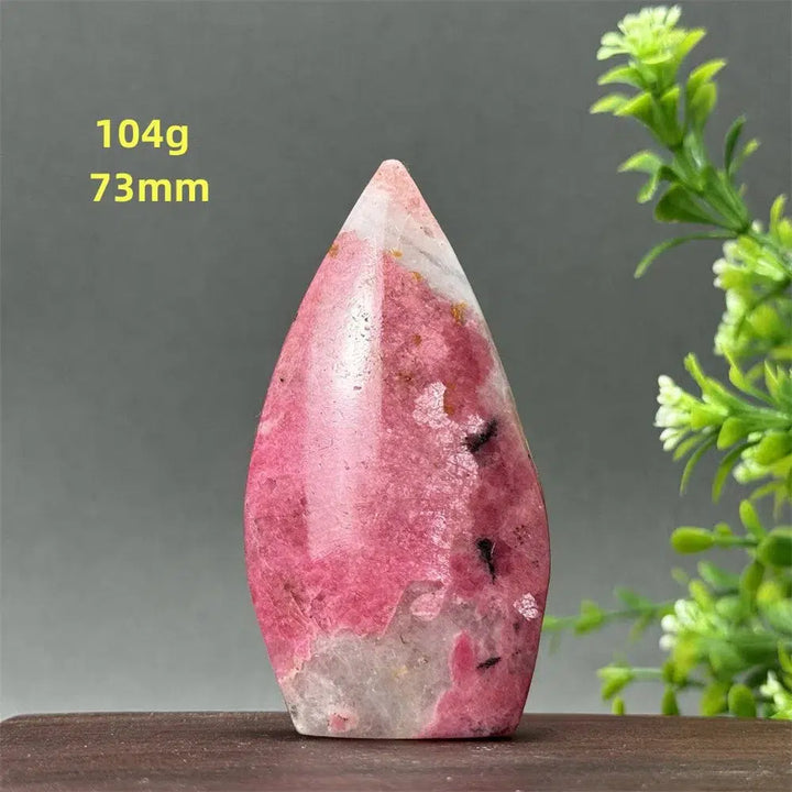 Rare Rhodochrosite Freeform Torch