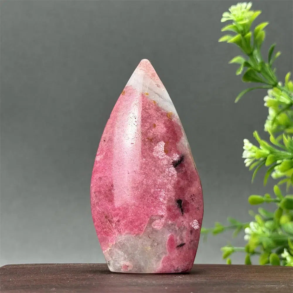 Rare Rhodochrosite Freeform Torch