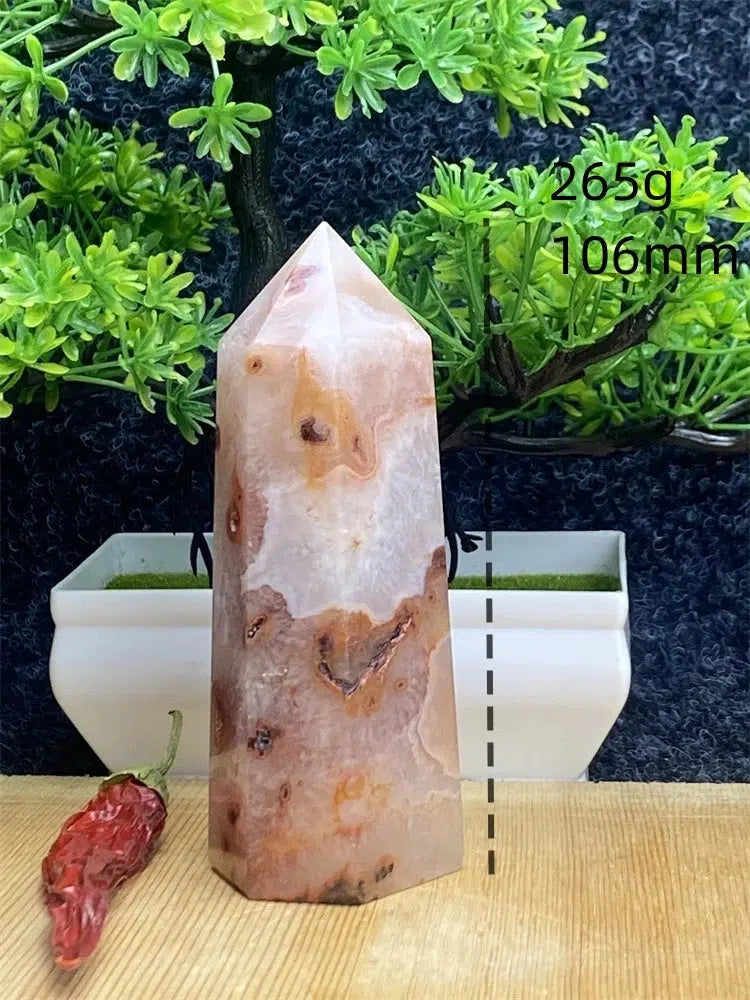 Red Agate Obelisk Tower