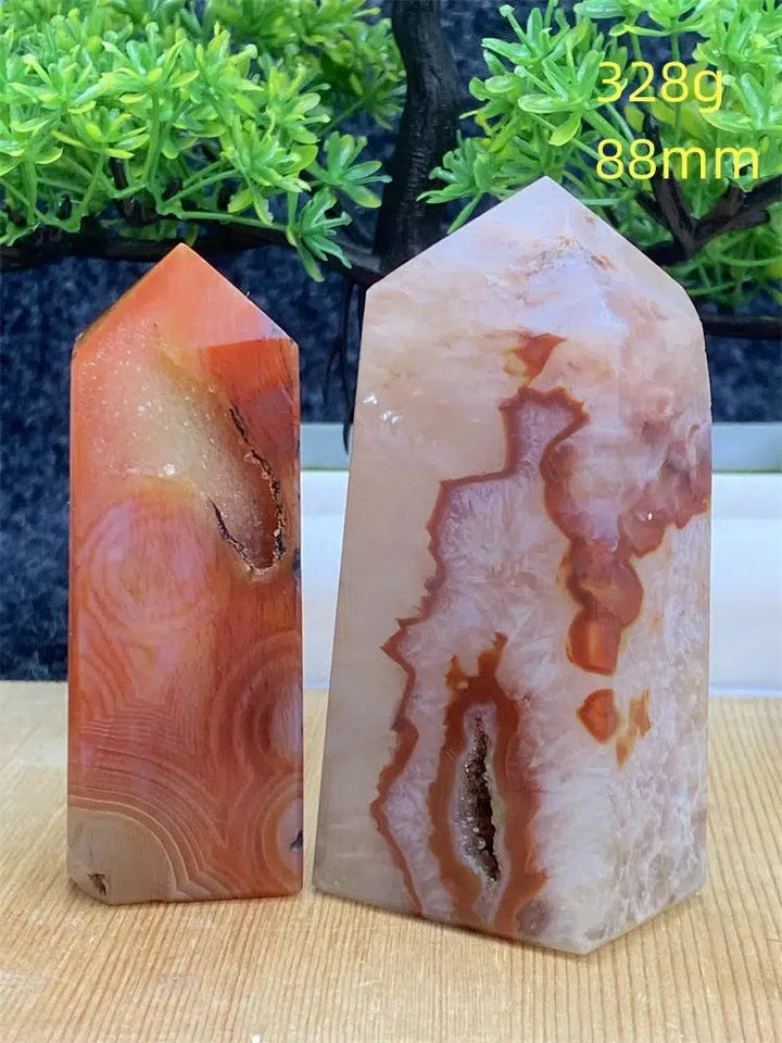 Red Agate Obelisk Tower