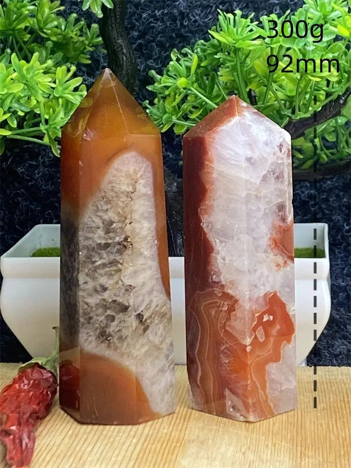 Red Agate Obelisk Tower