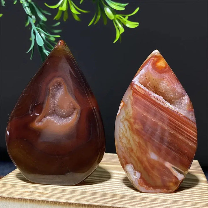 Red Agate Torch Freeform