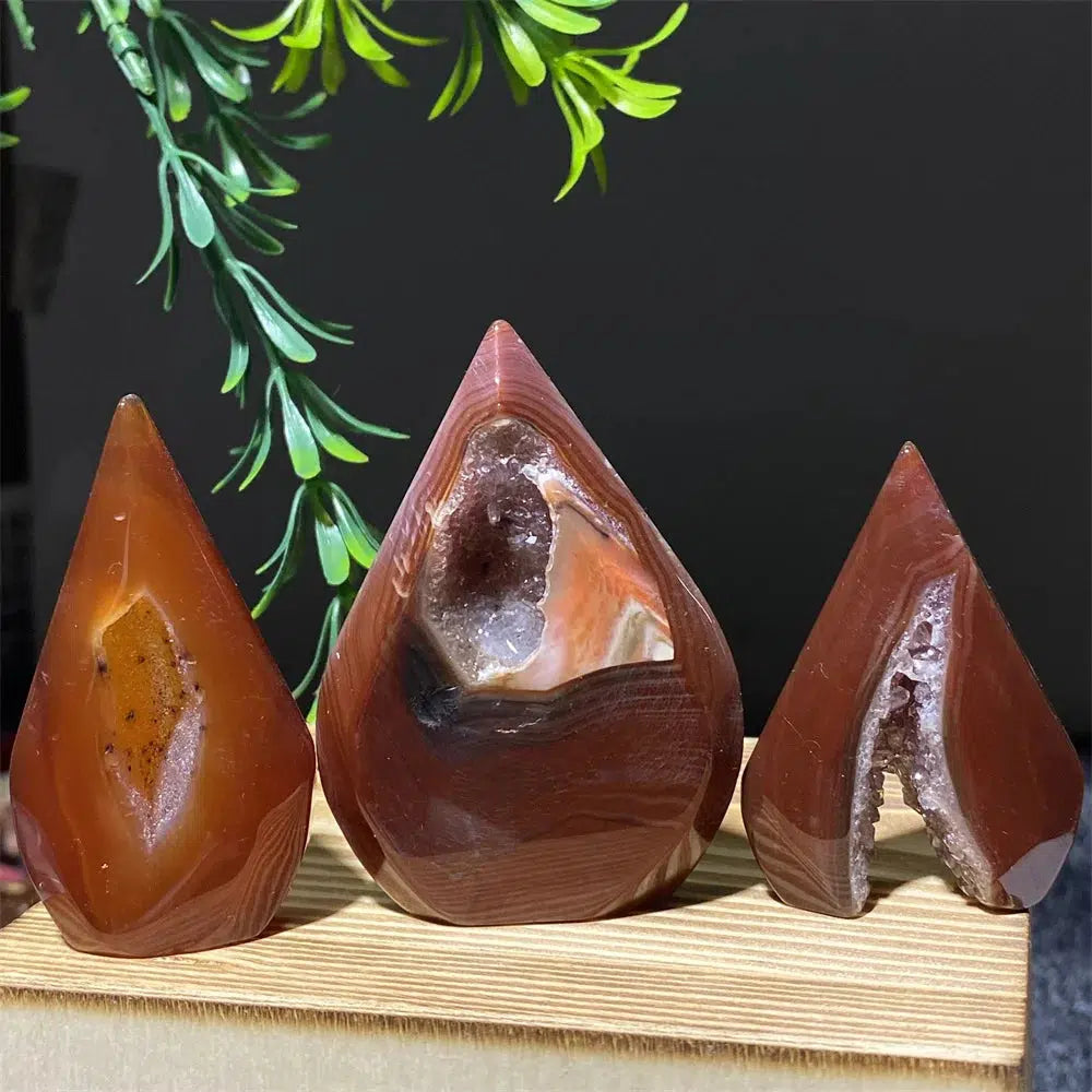 Red Agate Torch Freeform