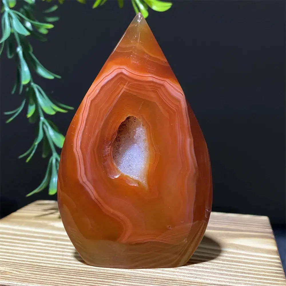 Red Agate Torch Freeform