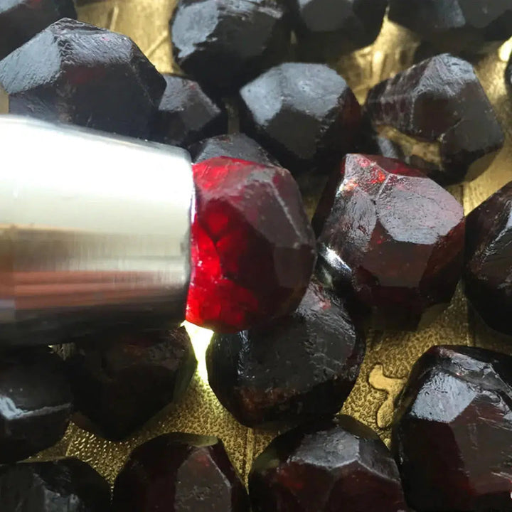 Red Garnet Crystal