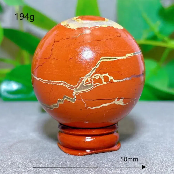 Red Jasper Sphere