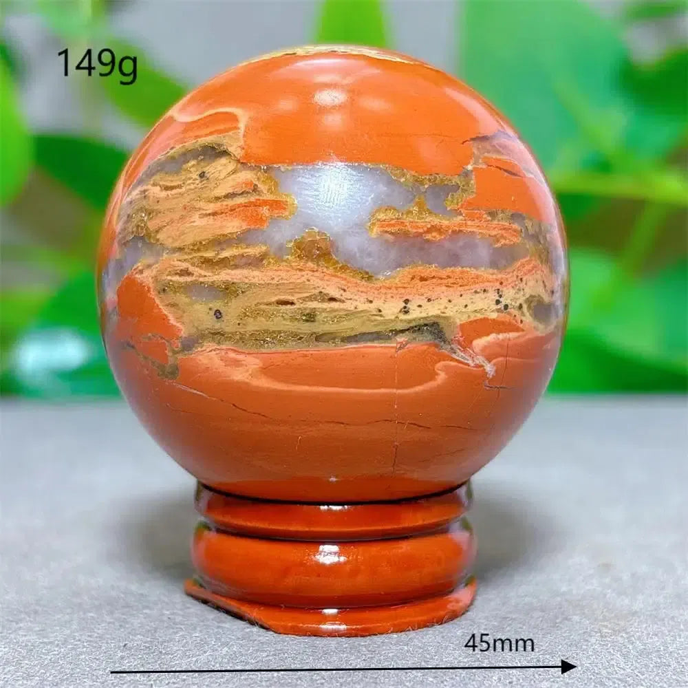 Red Jasper Sphere