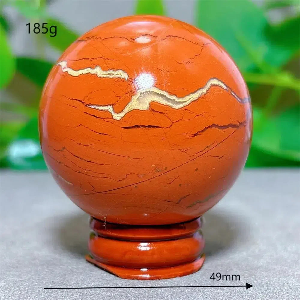 Red Jasper Sphere