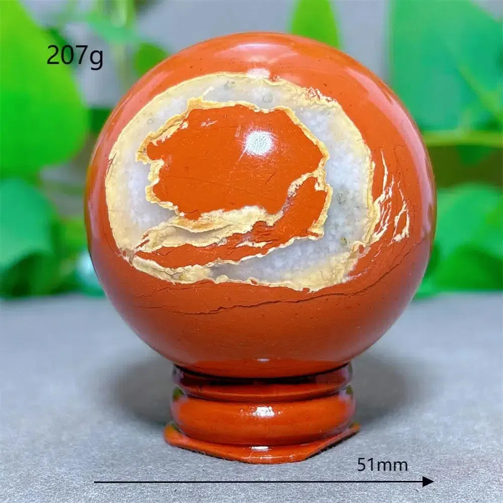 Red Jasper Sphere