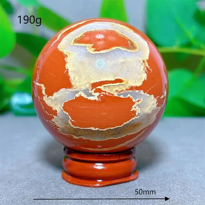 Red Jasper Sphere